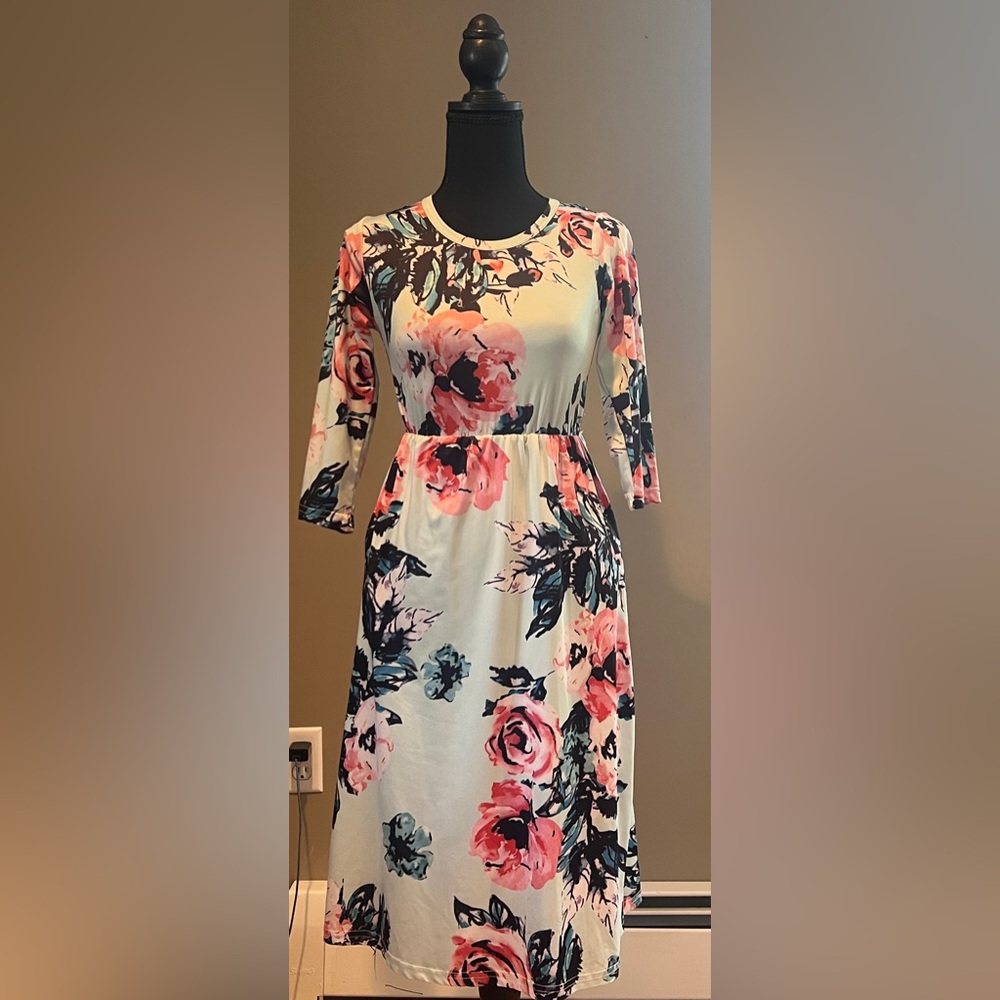 Floral Print kid’s dress